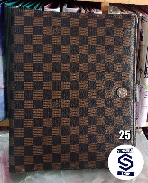 louis vuitton binder.